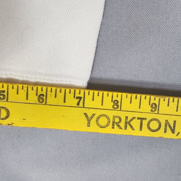 LRL Lauren Jeans by Ralph Lauren women's size 8 white ankle crop straight leg - Picture 12 of 12